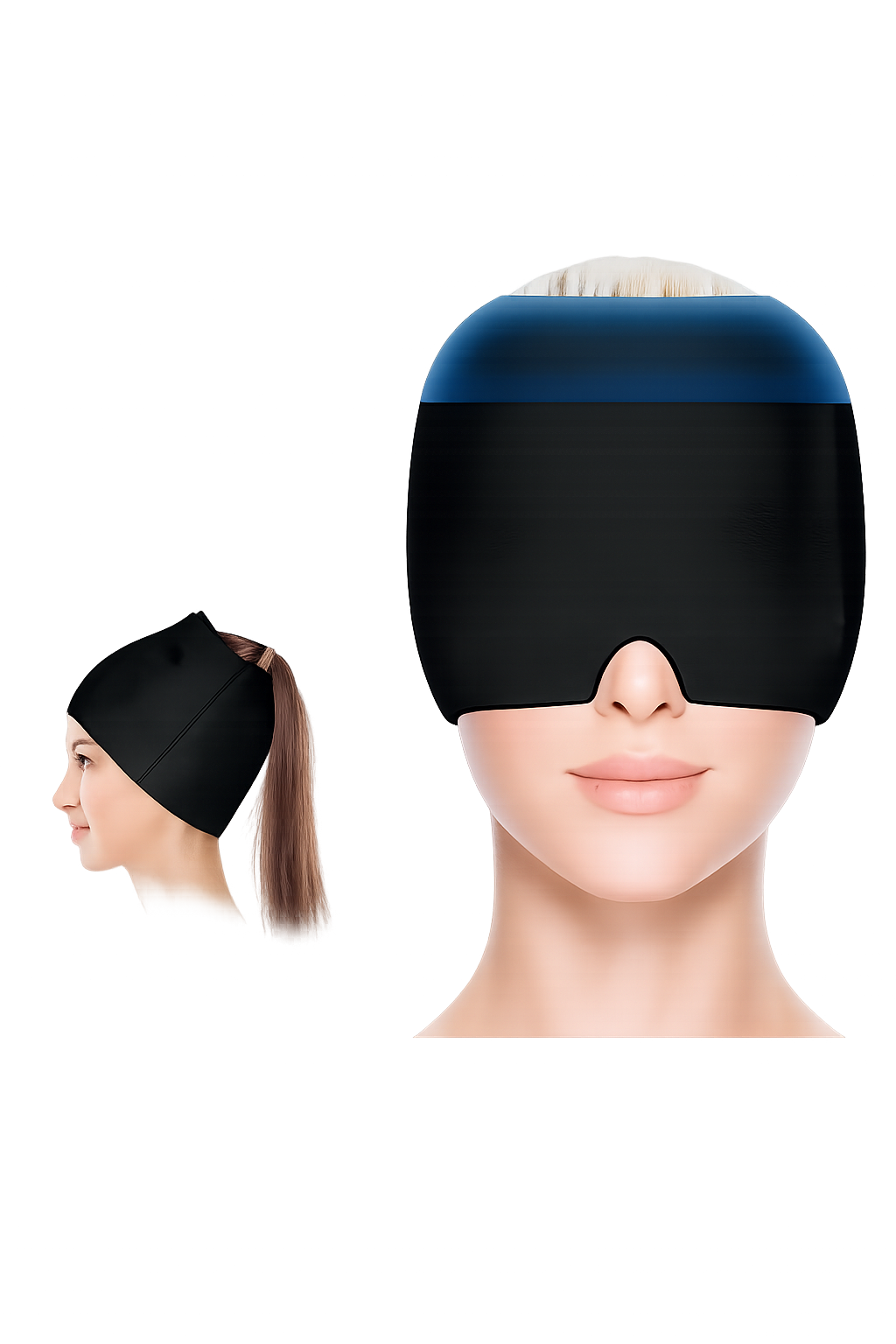 Gorro de Gel. Alivio De Migraña Terapia De Frío