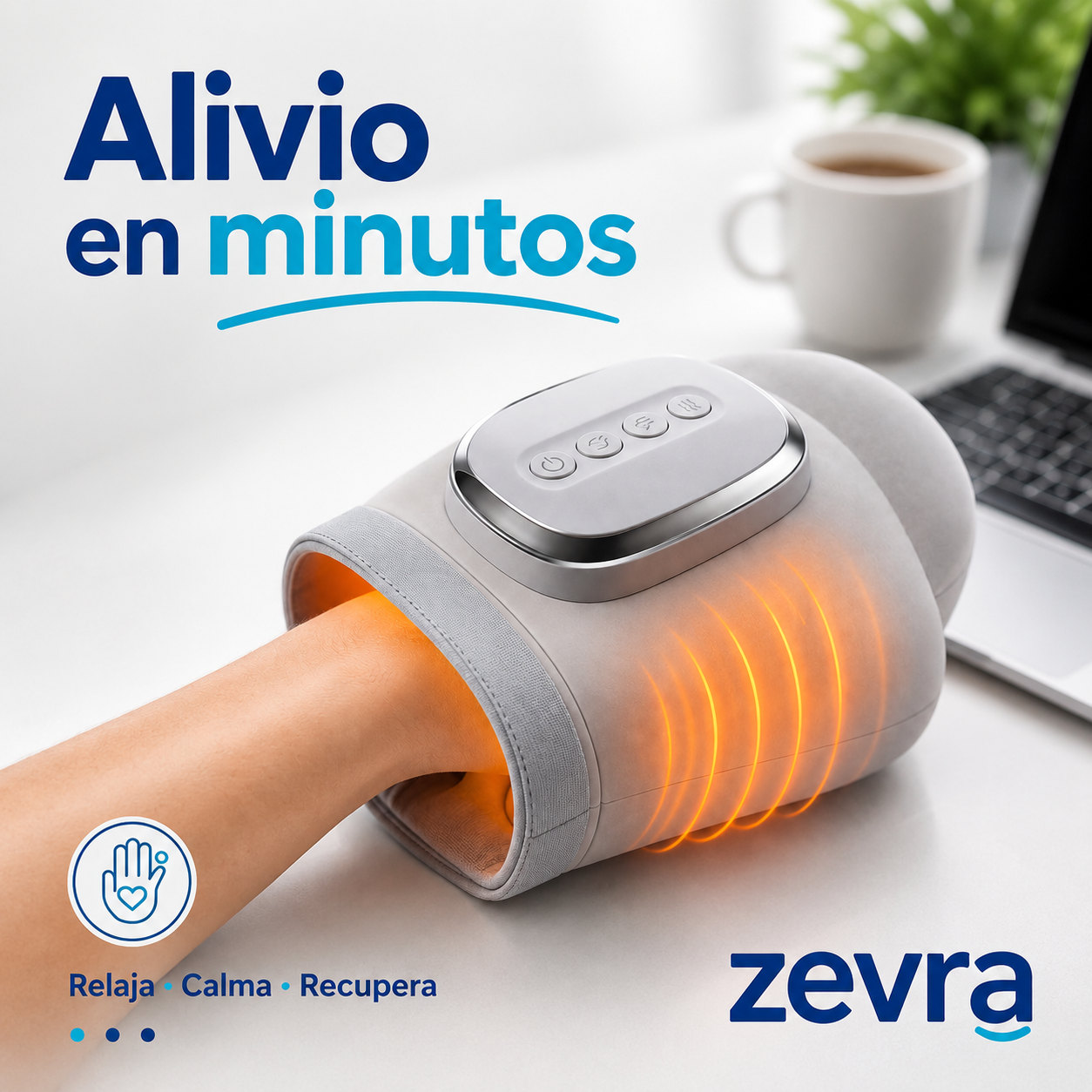 Guante Masajeador para Tendinitis y Túnel Carpiano